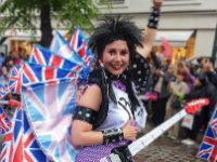 Helsinki street pararde : Finland 2015, feest, straatscene