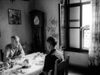 opkamer : Hans, dirk en margriet, familie, set37, vrienden, wandelen, zwartwit